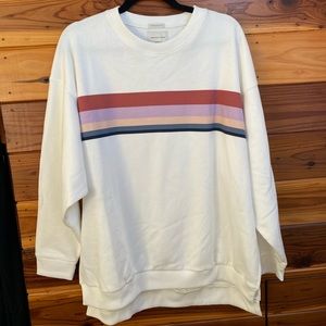 American Eagle “Jegging fit” oversized sweatshirt